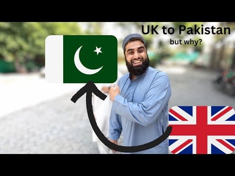 Why are British Pakistanis relocating to Pakistan?